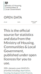 Mobile Screenshot of opendatacommunities.org